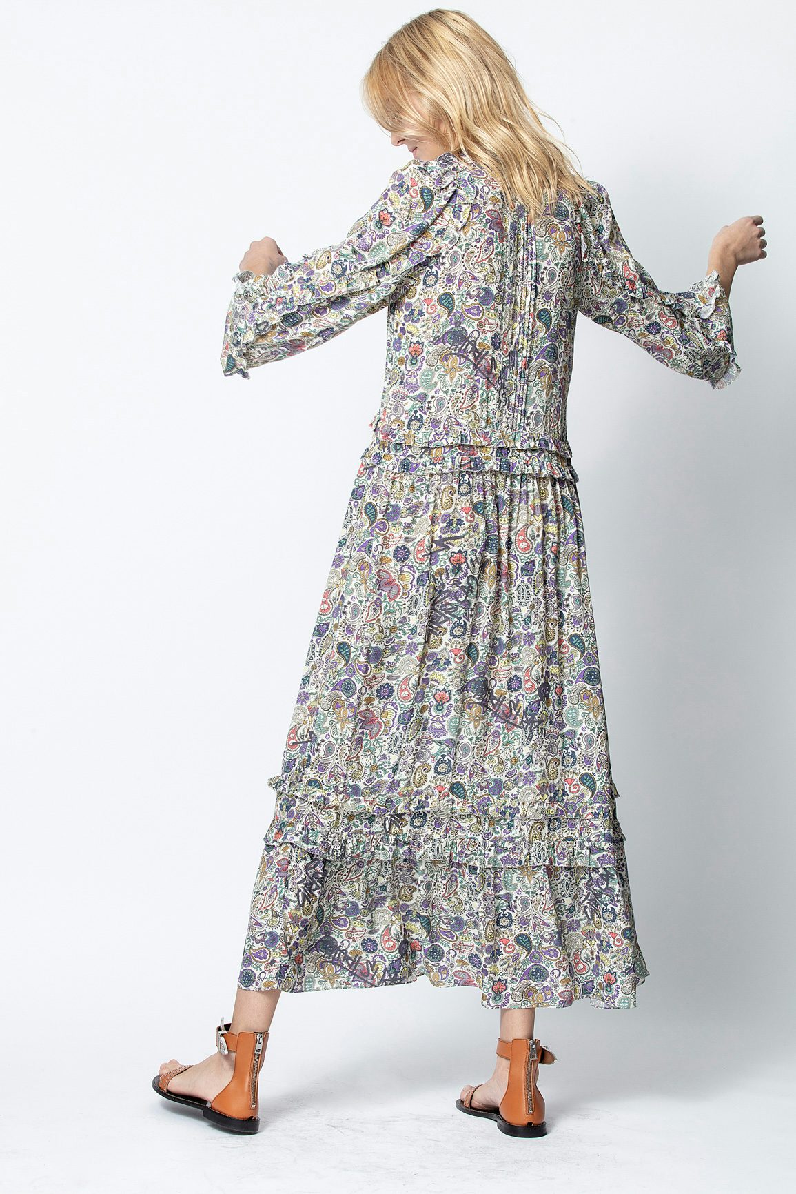 Robe Realize Print Mandala - Robe longue, imprimée femme.